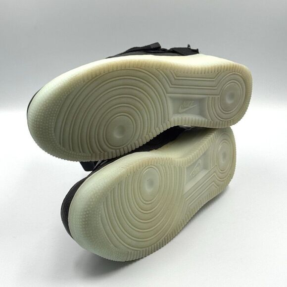 Nike Air Force 1 Mid Utility 'Black Half Blue' - Picture 8 of 10